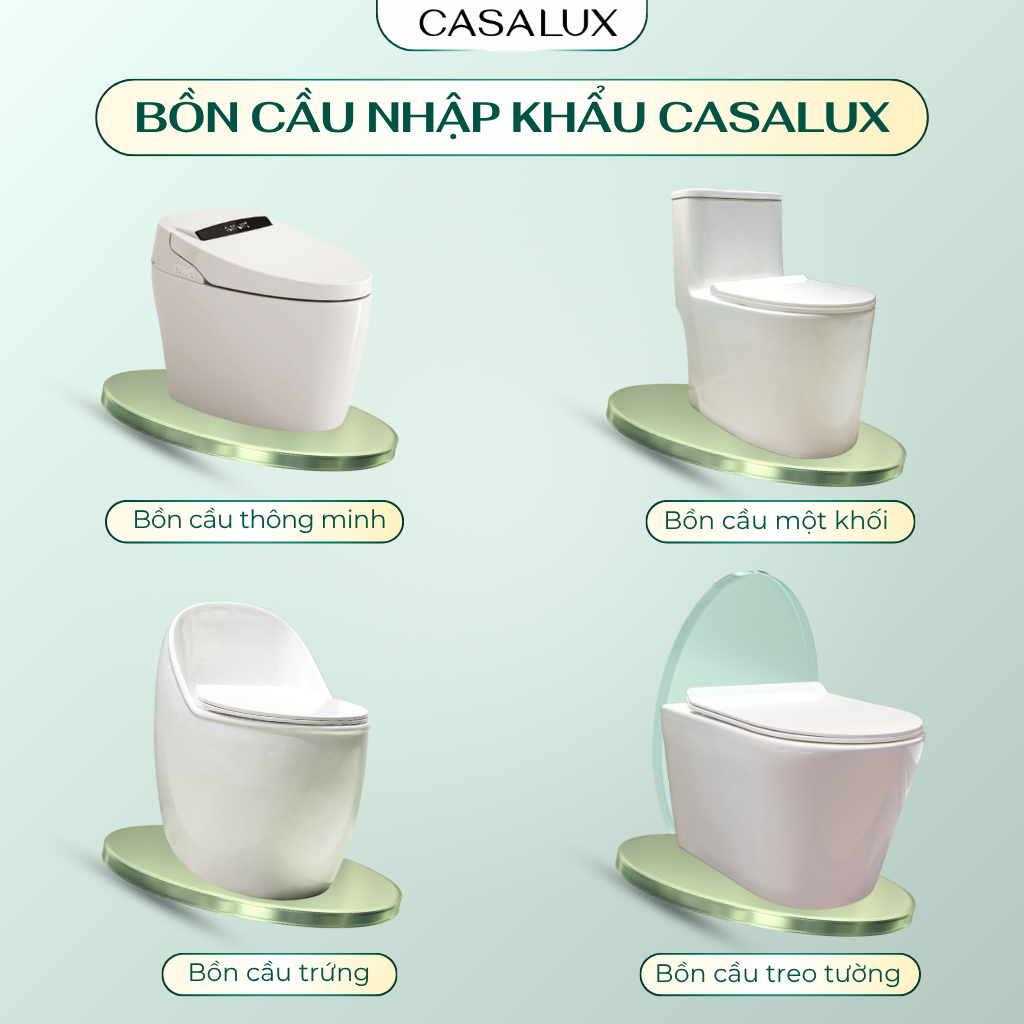 Bồn Cầu Nhập Khẩu Casalux