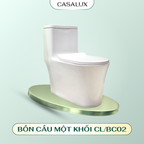 Bồn cầu một khối men Nano Casalux CL/BC02