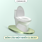 Bồn cầu một khối men Nano Casalux CL/BC07