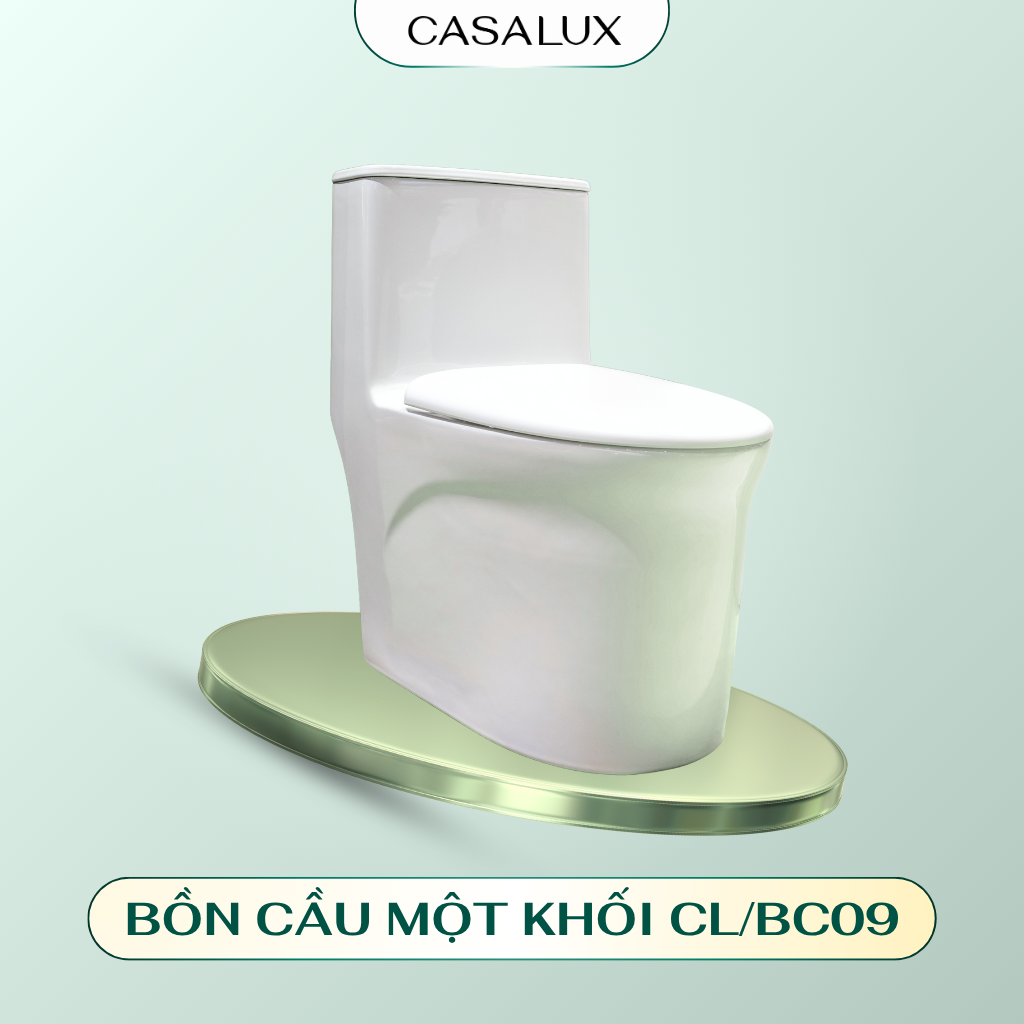 Bồn cầu một khối men Nano Casalux CL/BC09