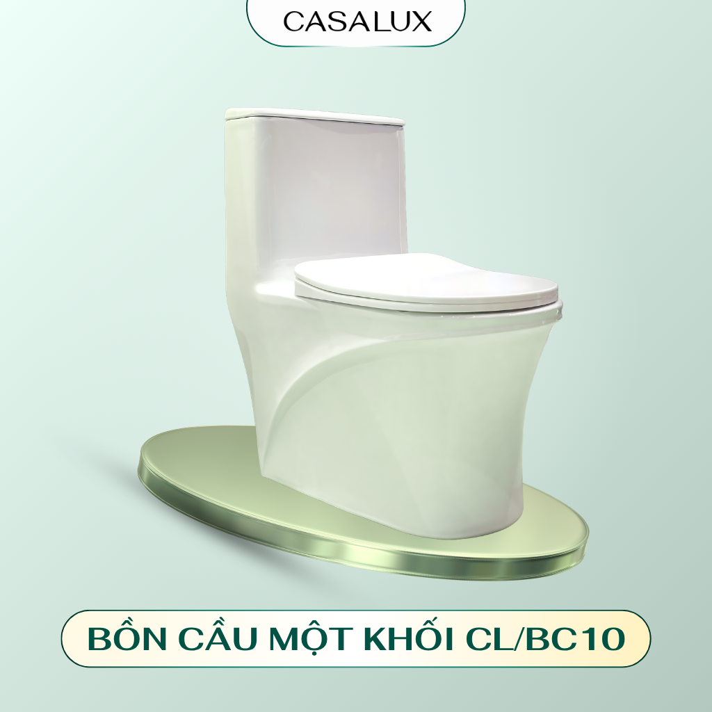 Bồn cầu một khối men Nano Casalux CL/BC10