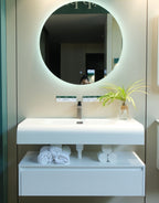 Bộ Tủ Phòng Tắm Nhựa PVC Chống Nước Casalux CLBT05100