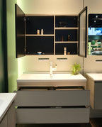 Bộ Tủ Phòng Tắm Nhựa PVC Chống Nước Casalux CLBT07100