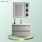 Bộ Tủ Phòng Tắm Nhựa PVC Chống Nước Casalux CLBT0780