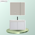 Bộ Tủ Phòng Tắm Nhựa PVC Chống Nước Casalux CLBT0980