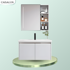 Bộ Tủ Phòng Tắm Nhựa PVC Chống Nước Casalux CLBT1080