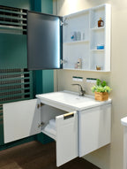 Bộ Tủ Phòng Tắm Nhựa PVC Chống Nước Casalux CLBT1280