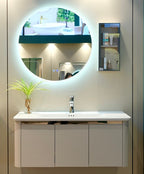 Bộ Tủ Phòng Tắm Nhựa PVC Chống Nước Casalux CLBT14100