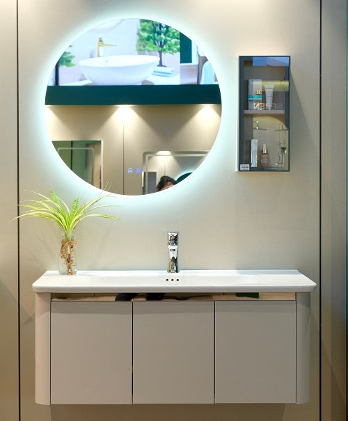 Bộ Tủ Phòng Tắm Nhựa PVC Chống Nước Casalux CLBT14100