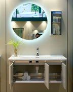 Bộ Tủ Phòng Tắm Nhựa PVC Chống Nước Casalux CLBT14100