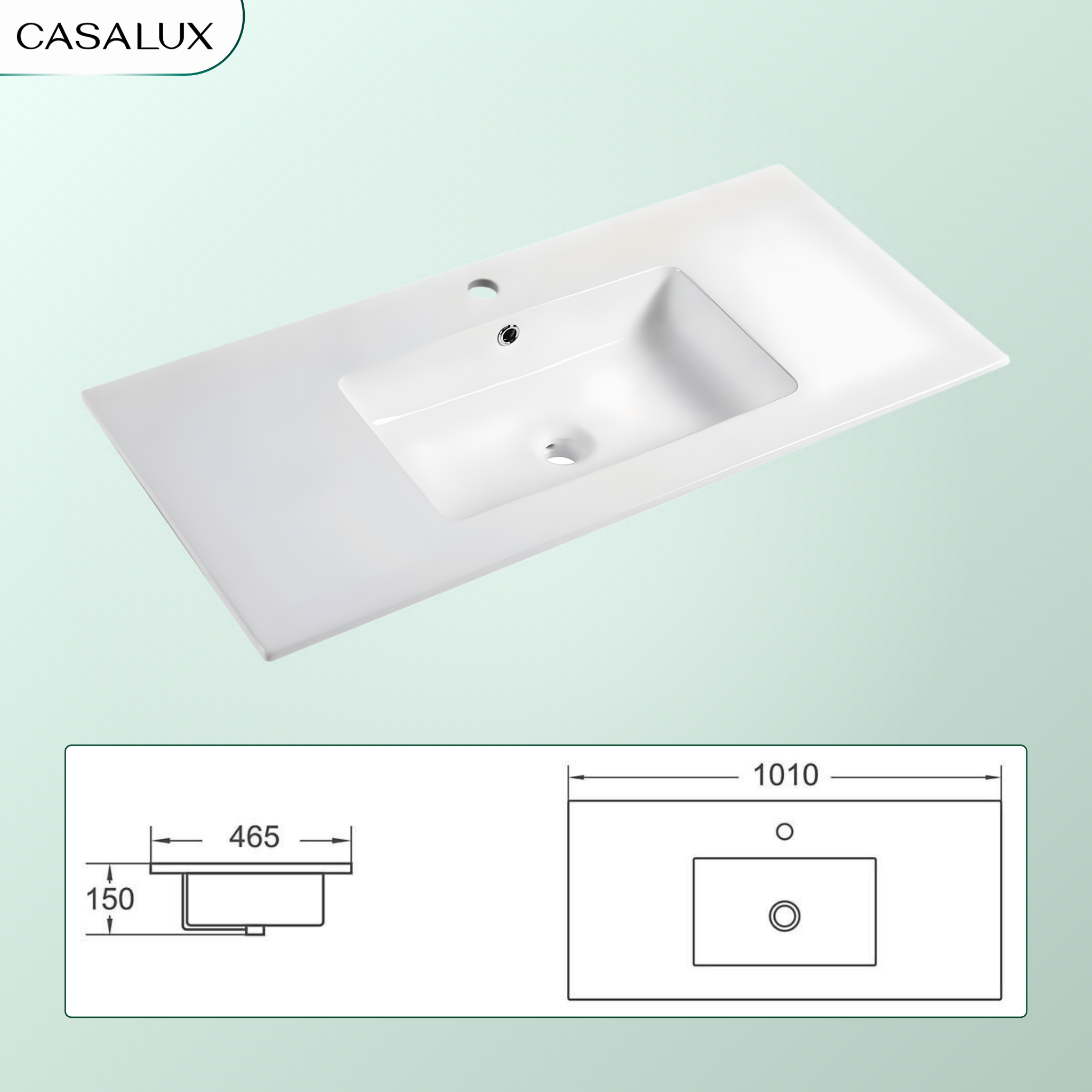 Chậu Lavabo Casalux đặt bàn CL/CR02