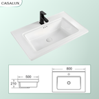 Chậu Lavabo Casalux đặt bàn CL/CR05
