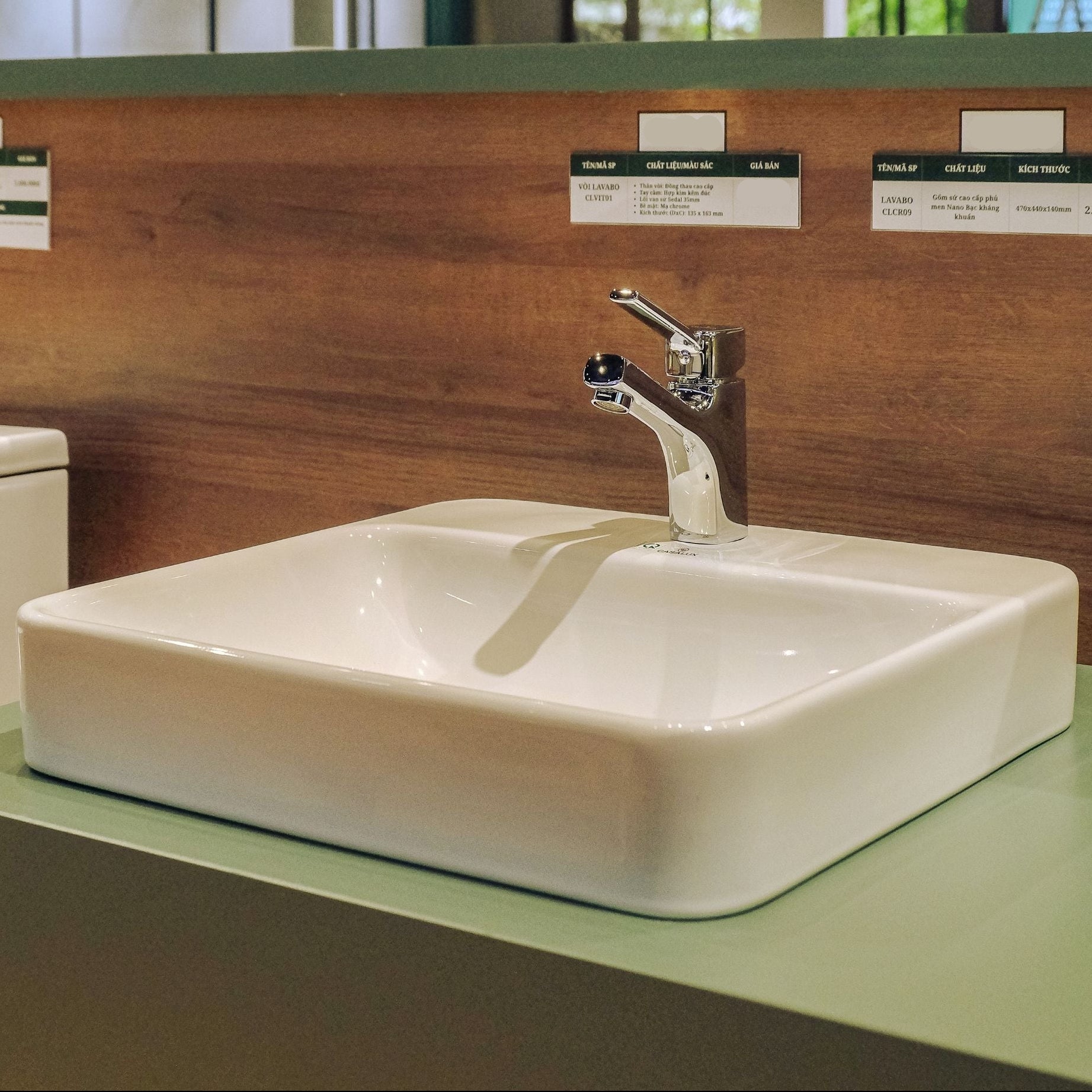 Chậu Lavabo Casalux đặt bàn CL/CR09