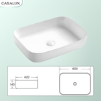 Chậu Lavabo Casalux đặt bàn CL/CR10