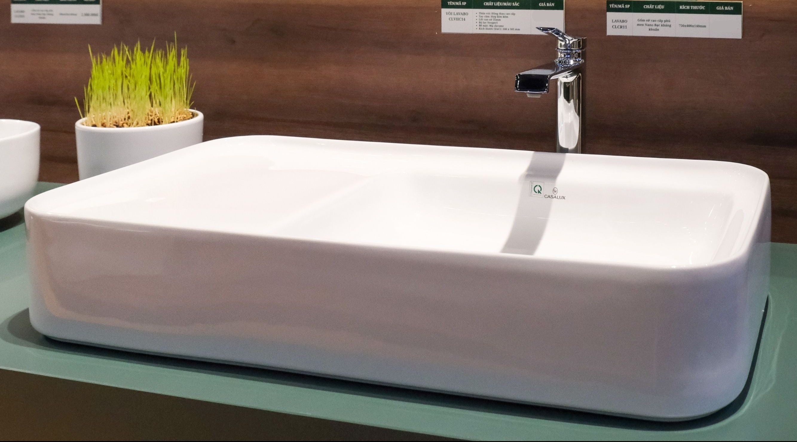 Chậu Lavabo Casalux đặt bàn CL/CR11