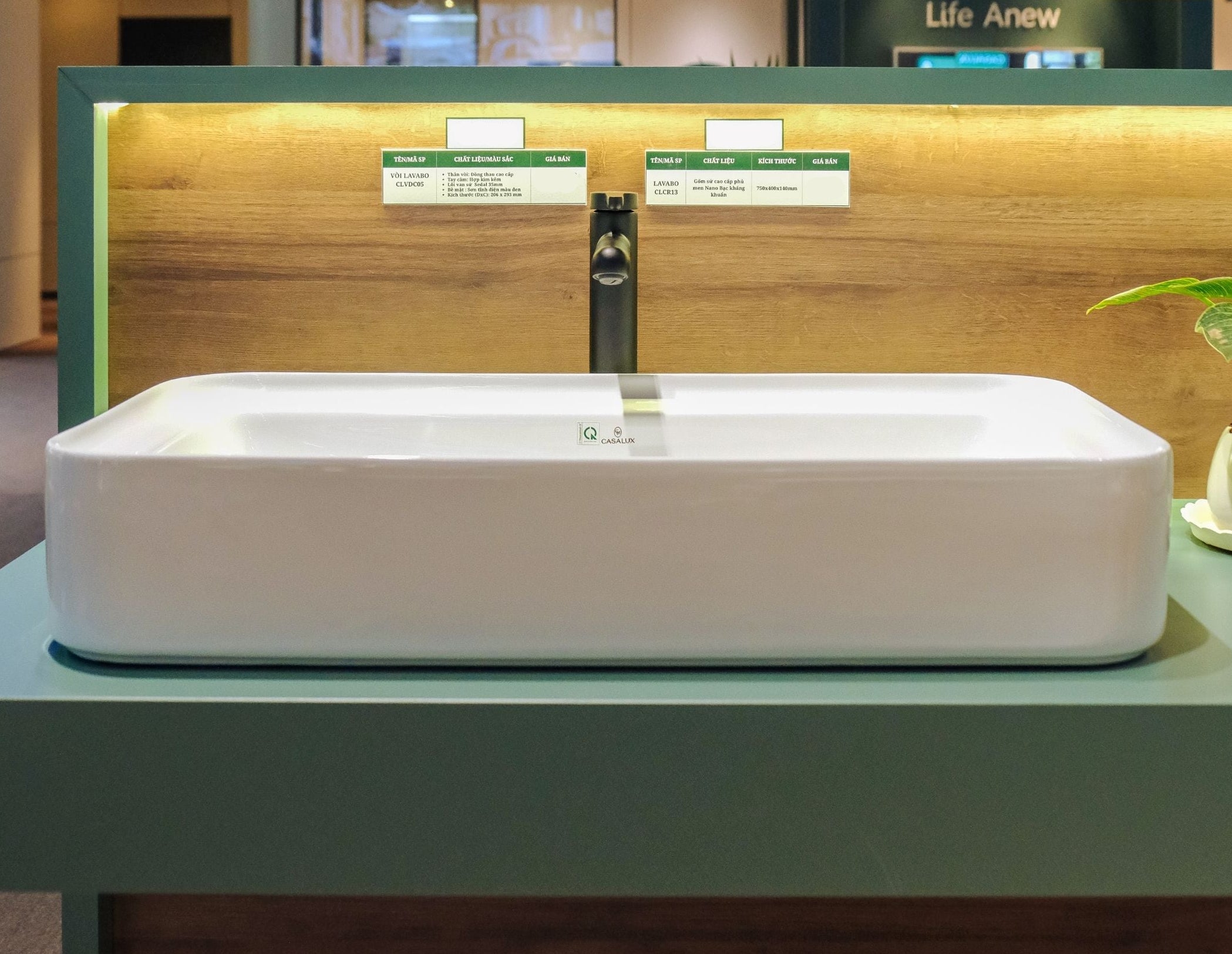 Chậu Lavabo Casalux đặt bàn CL/CR13