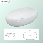 Chậu Lavabo Casalux đặt bàn CL/CR14.1