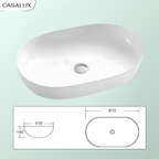 Chậu Lavabo Casalux đặt bàn CL/CR14