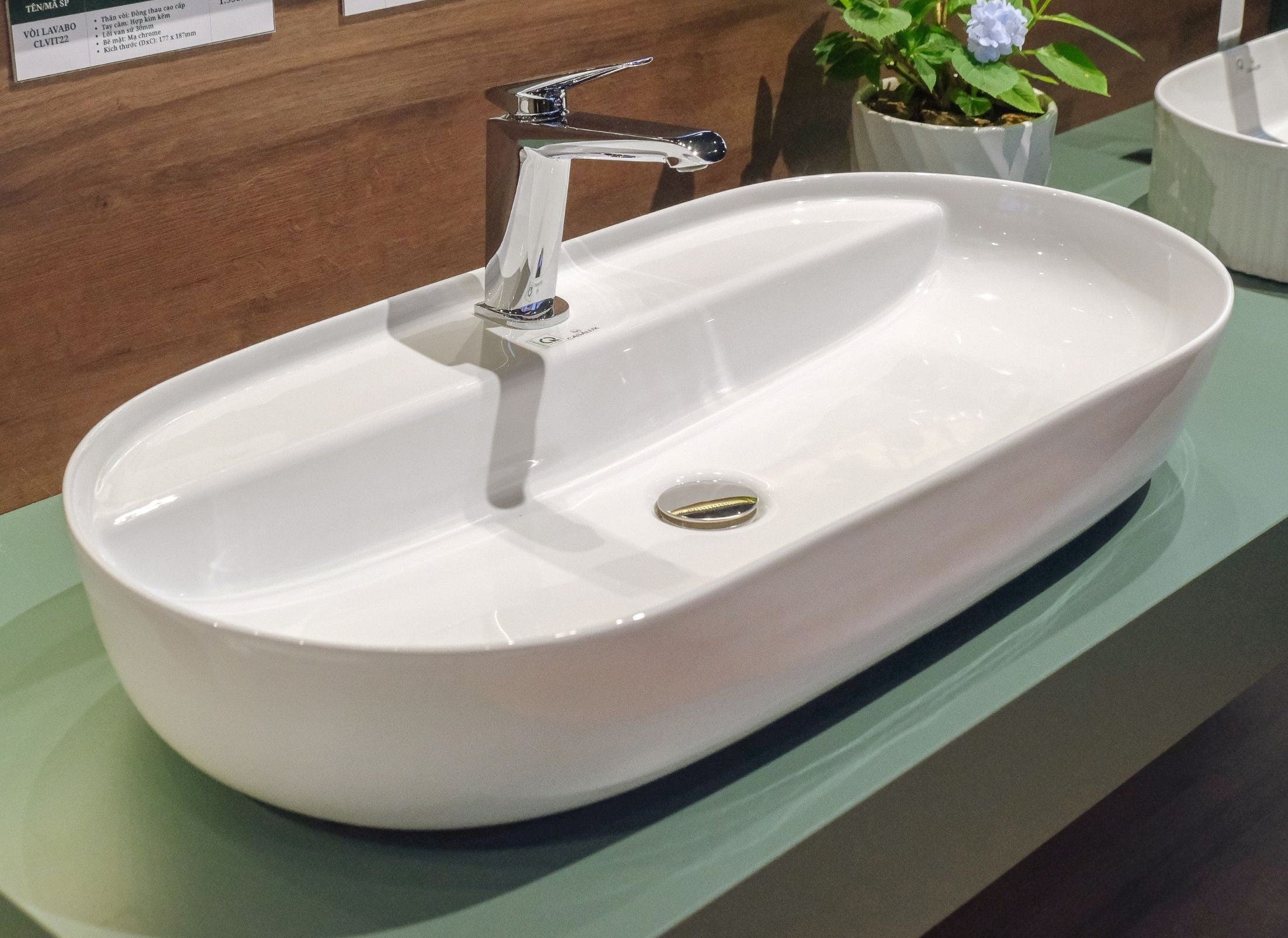 Chậu Lavabo Casalux đặt bàn CL/CR15