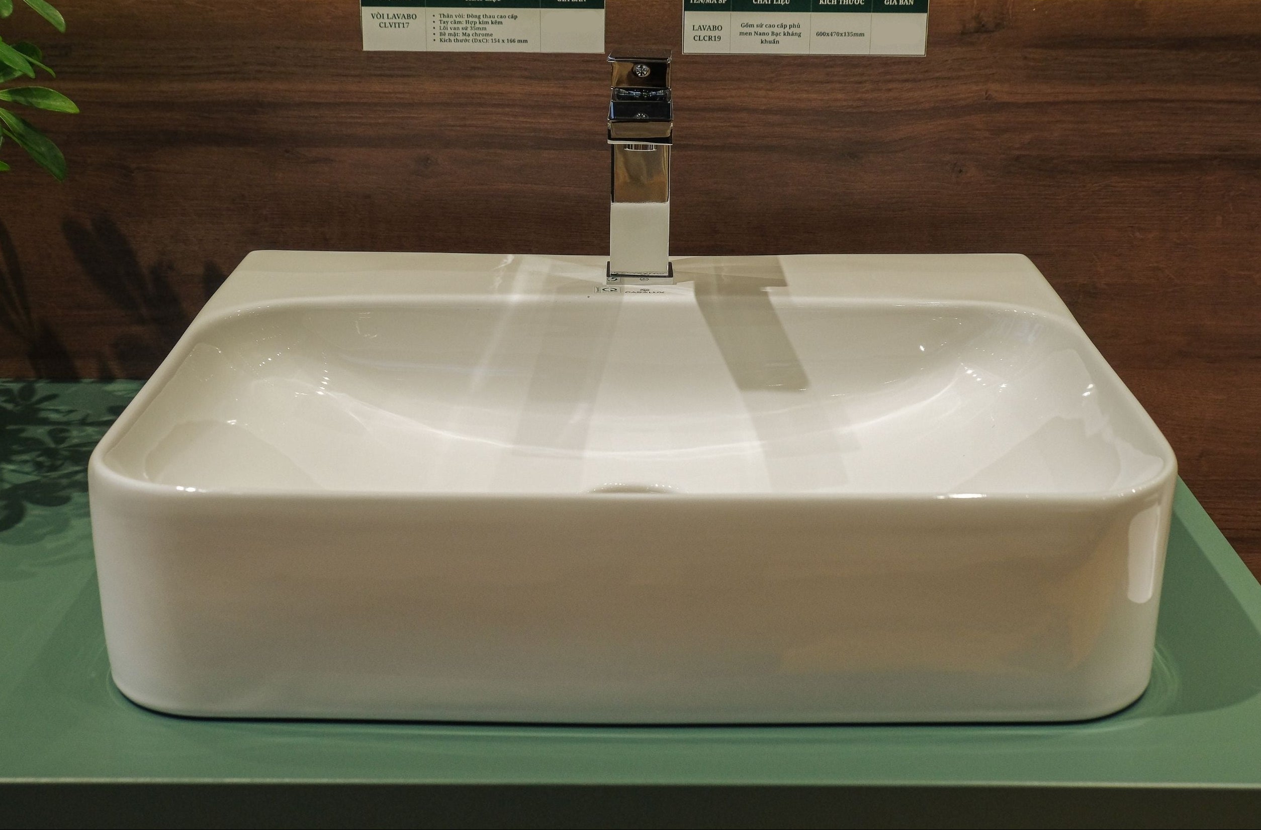 Chậu Lavabo Casalux đặt bàn CL/CR19