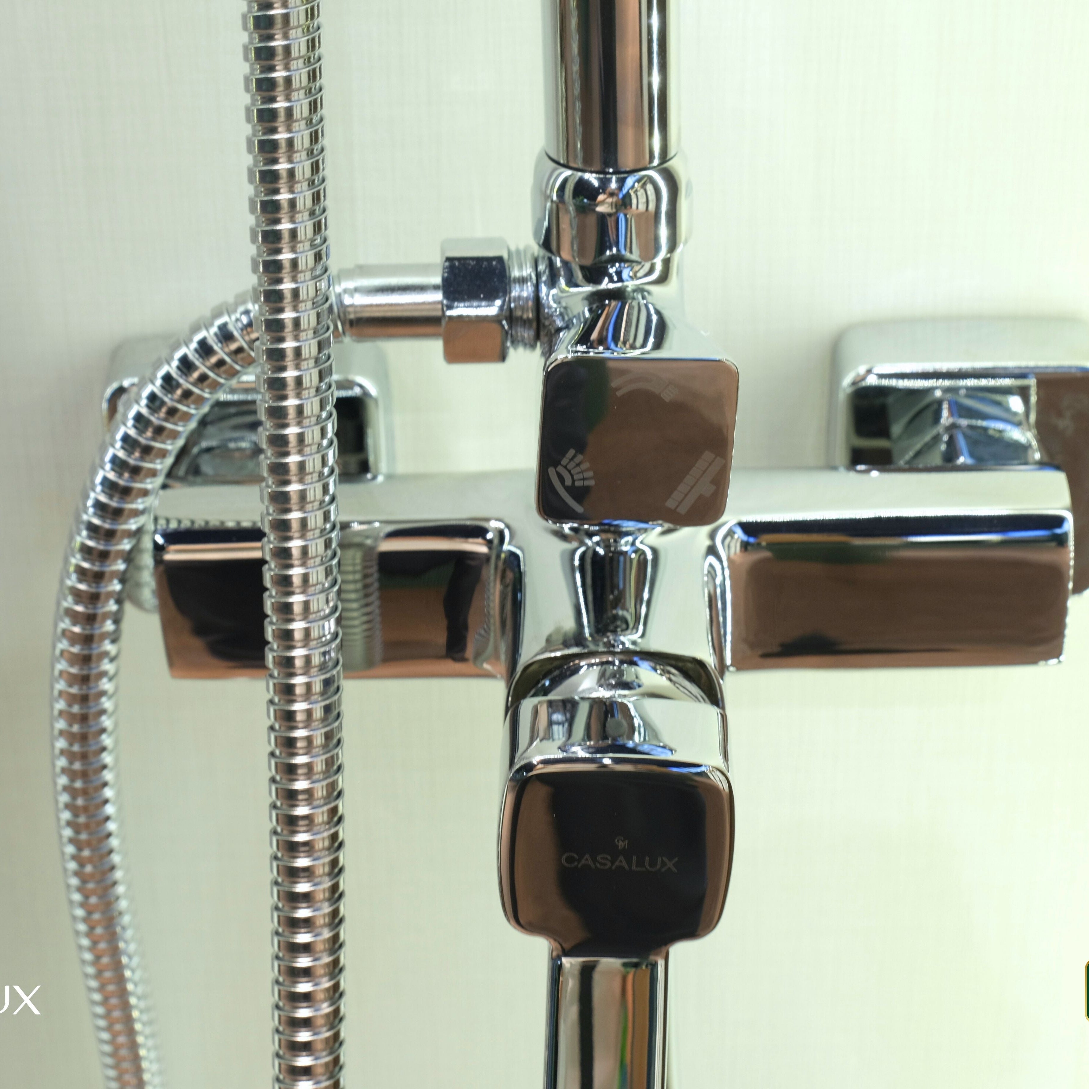 Sen tắm cây Casalux mạ chrome CLSI01