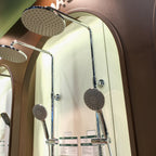 Sen tắm cây Casalux mạ chrome CLSI02