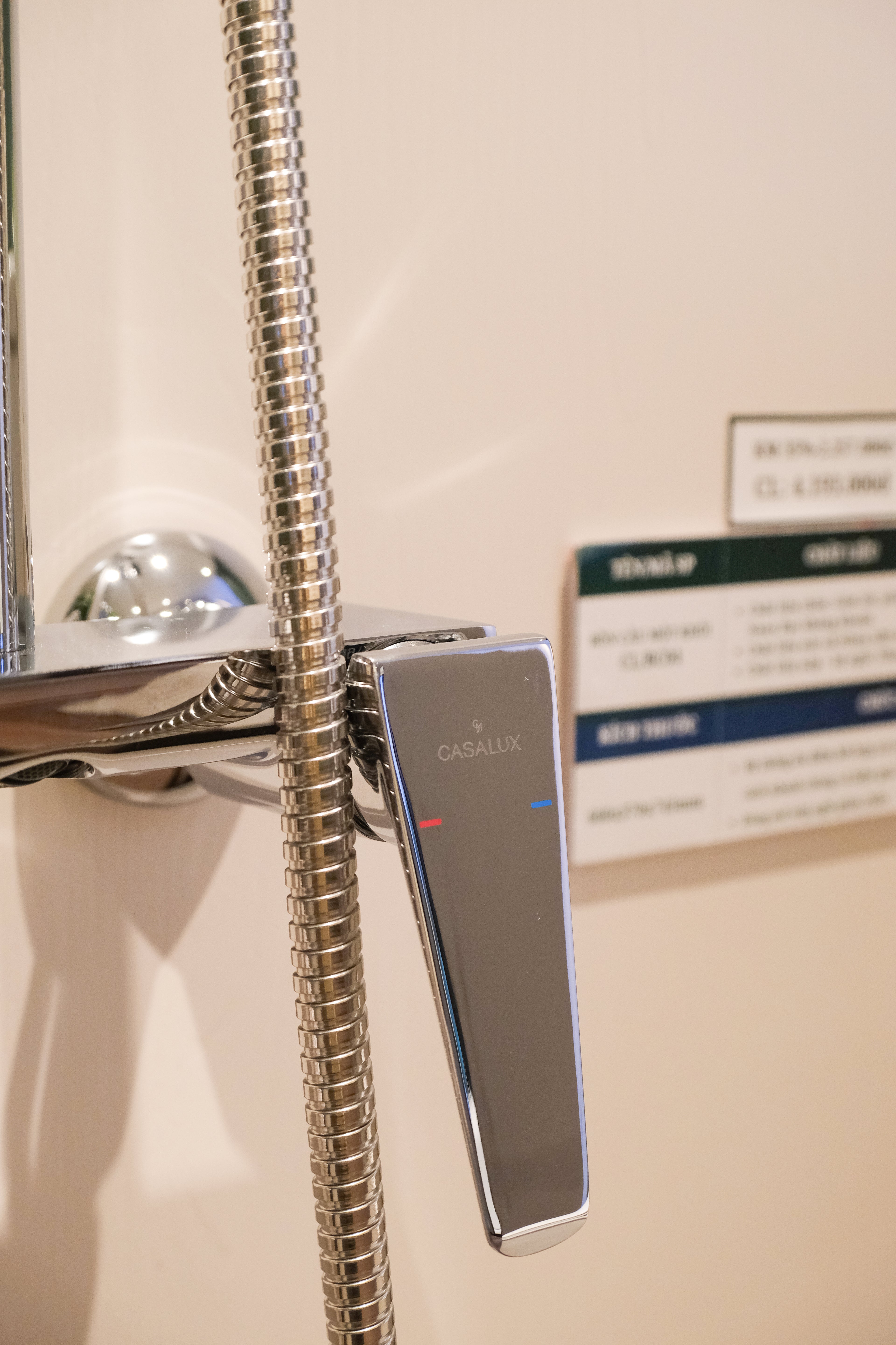 Sen tắm cây Casalux mạ chrome CLSI14