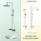 Sen tắm cây Casalux mạ chrome CLSI02
