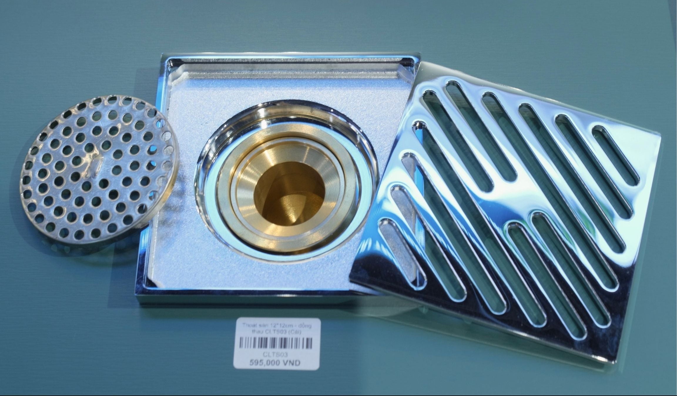 Thoát sàn Casalux đồng thau CLTS03