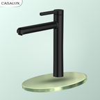 Vòi lavabo Casalux cao đen nhám CLVDC05