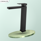 Vòi lavabo Casalux cao đen nhám CLVIC20