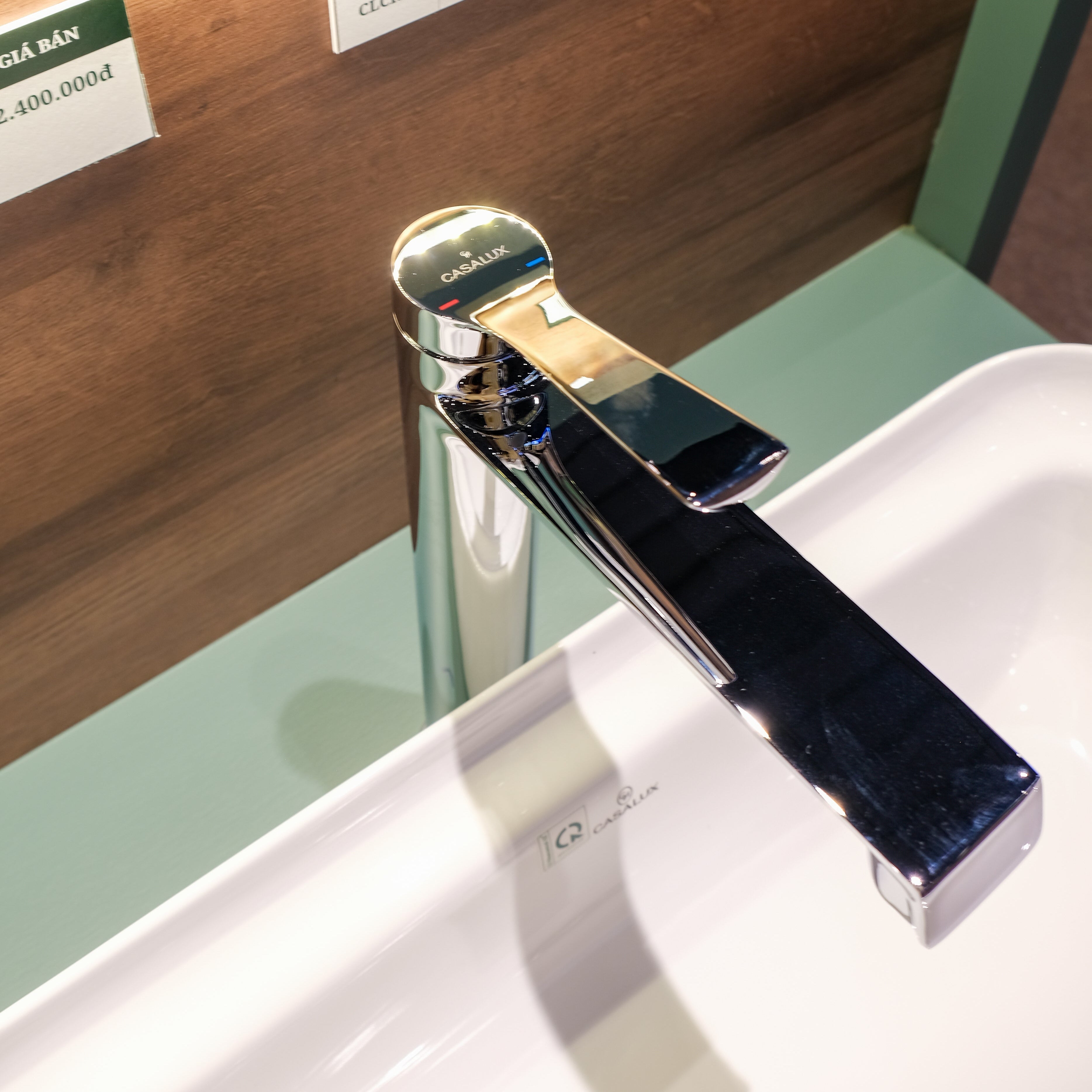 Vòi lavabo Casalux cao mạ chrome CLVIIC14