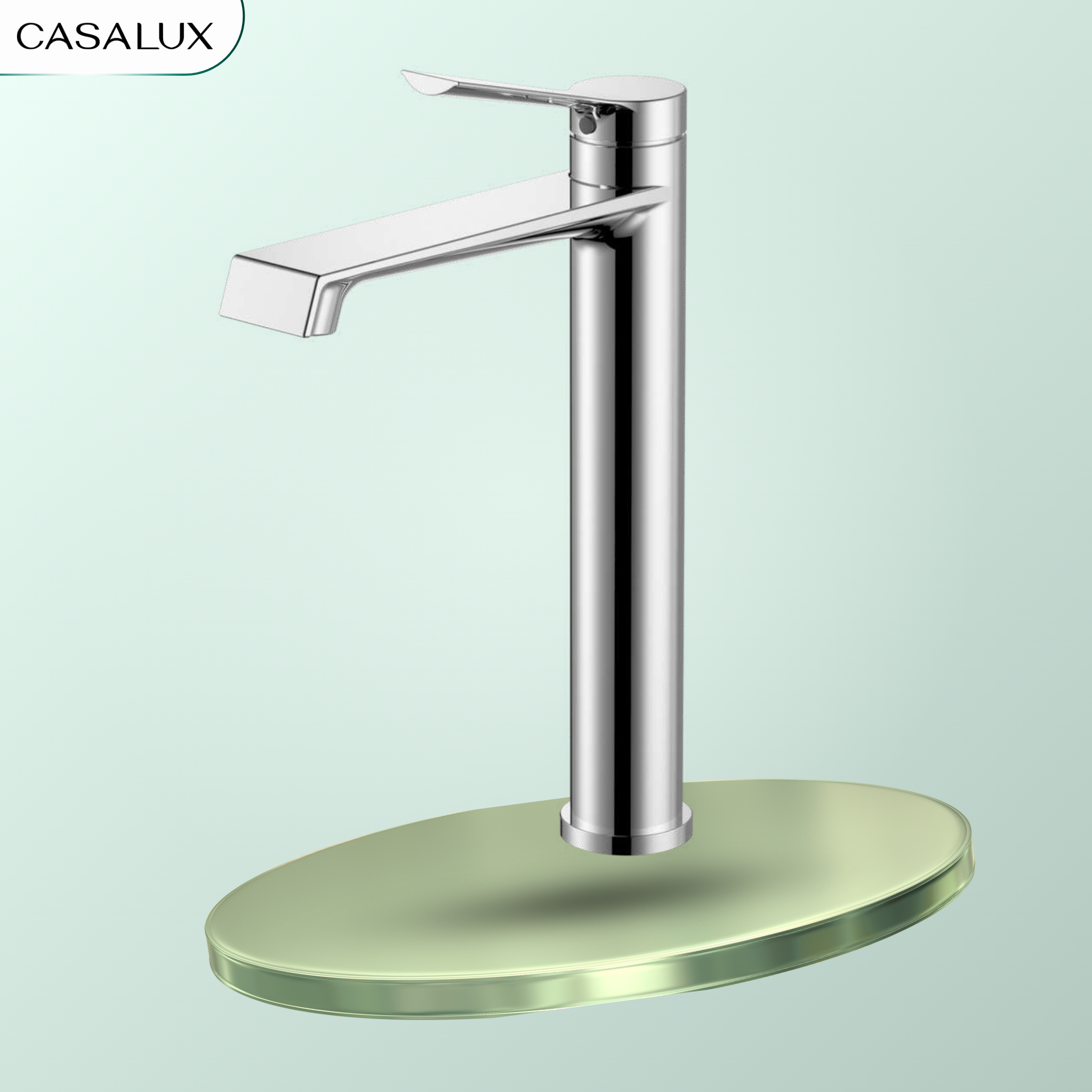 Vòi lavabo Casalux cao mạ chrome CLVIIC14