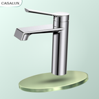 Vòi lavabo Casalux thấp mạ chrome CLVIIT15