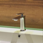 Vòi lavabo Casalux thấp mạ chrome CLVIT08