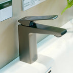 Vòi lavabo Casalux thấp màu xám CLVIT11