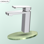Vòi lavabo Casalux thấp mạ chrome CLVIT21