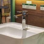 Vòi lavabo Casalux thấp mạ chrome CLVIT21