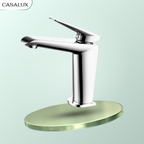 Vòi lavabo Casalux thấp mạ chrome CLVIT22
